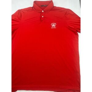 RLX Ralph Lauren Polo Shirt XL Red 2017 U.S. Open Erin Hills Golf Performance